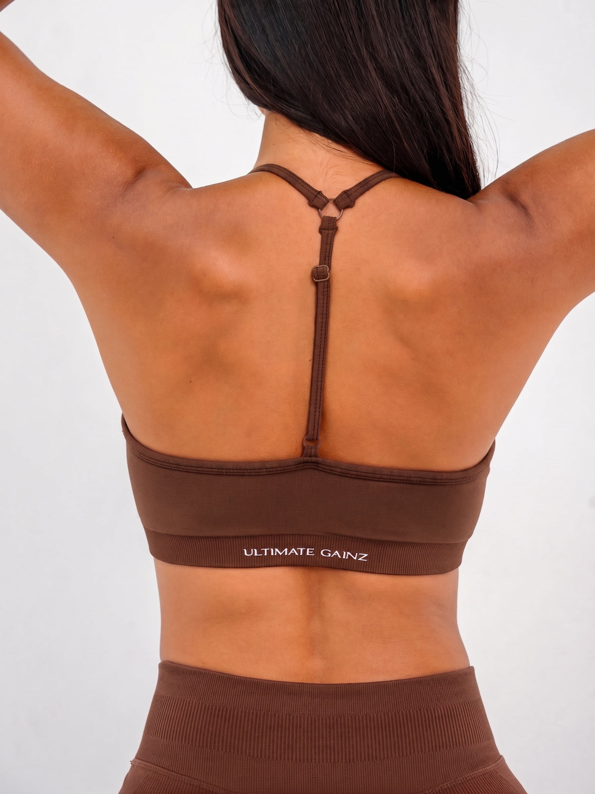 Luna | Premium Adjustable Sports Bra - Braun