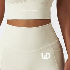 Palmer | Shorts Set mit Taschen Elfenbein