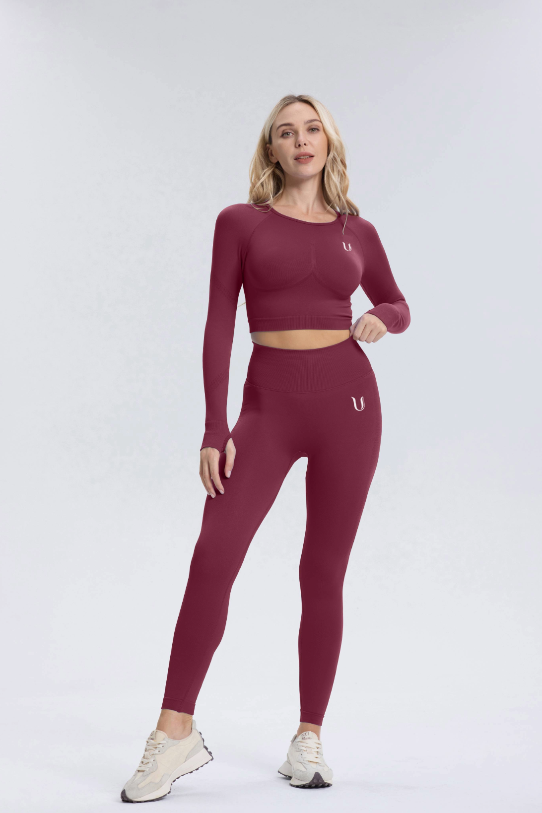 Leonie | Leggings - Weinrot