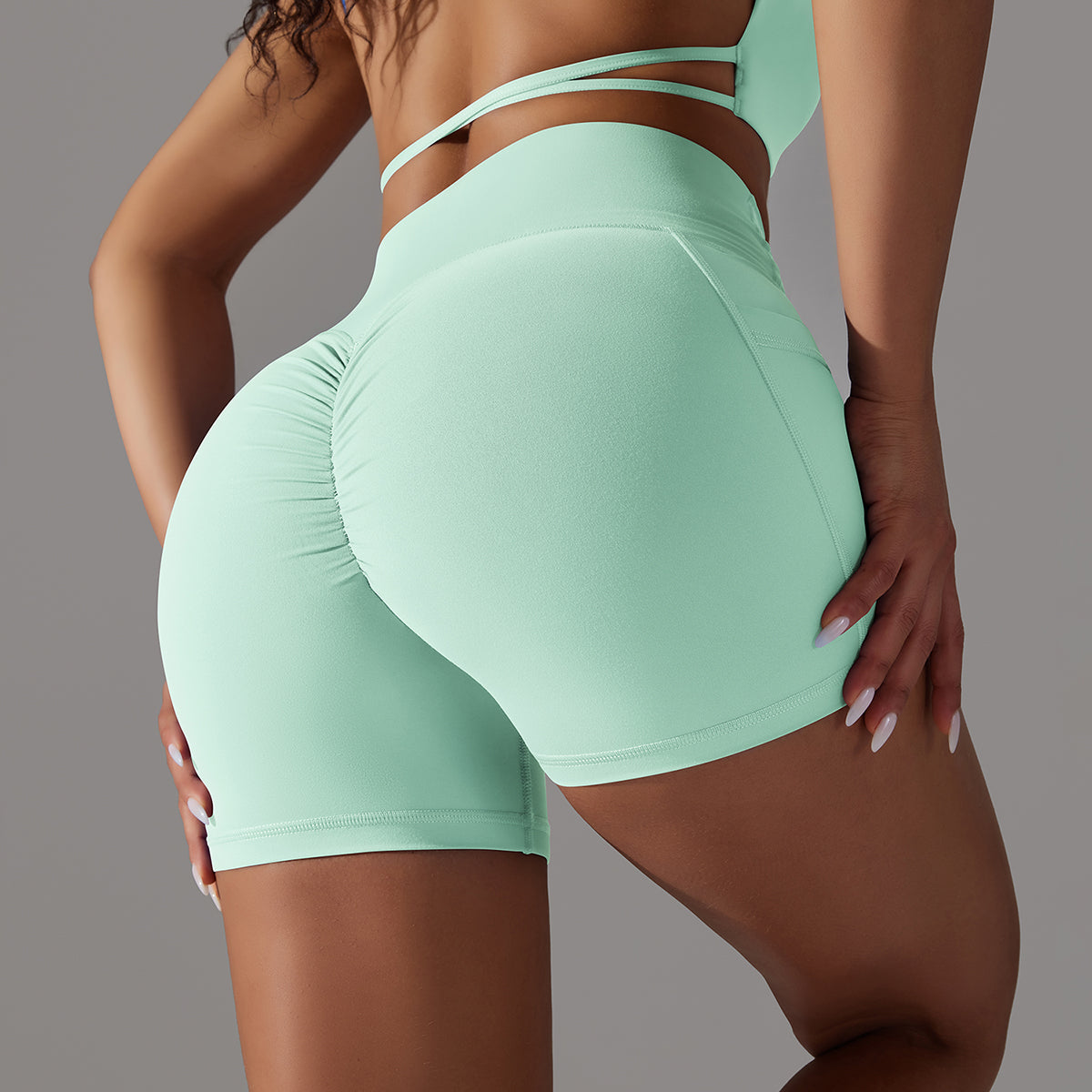 Mila | Short Set Groen - Ultimate Gainz