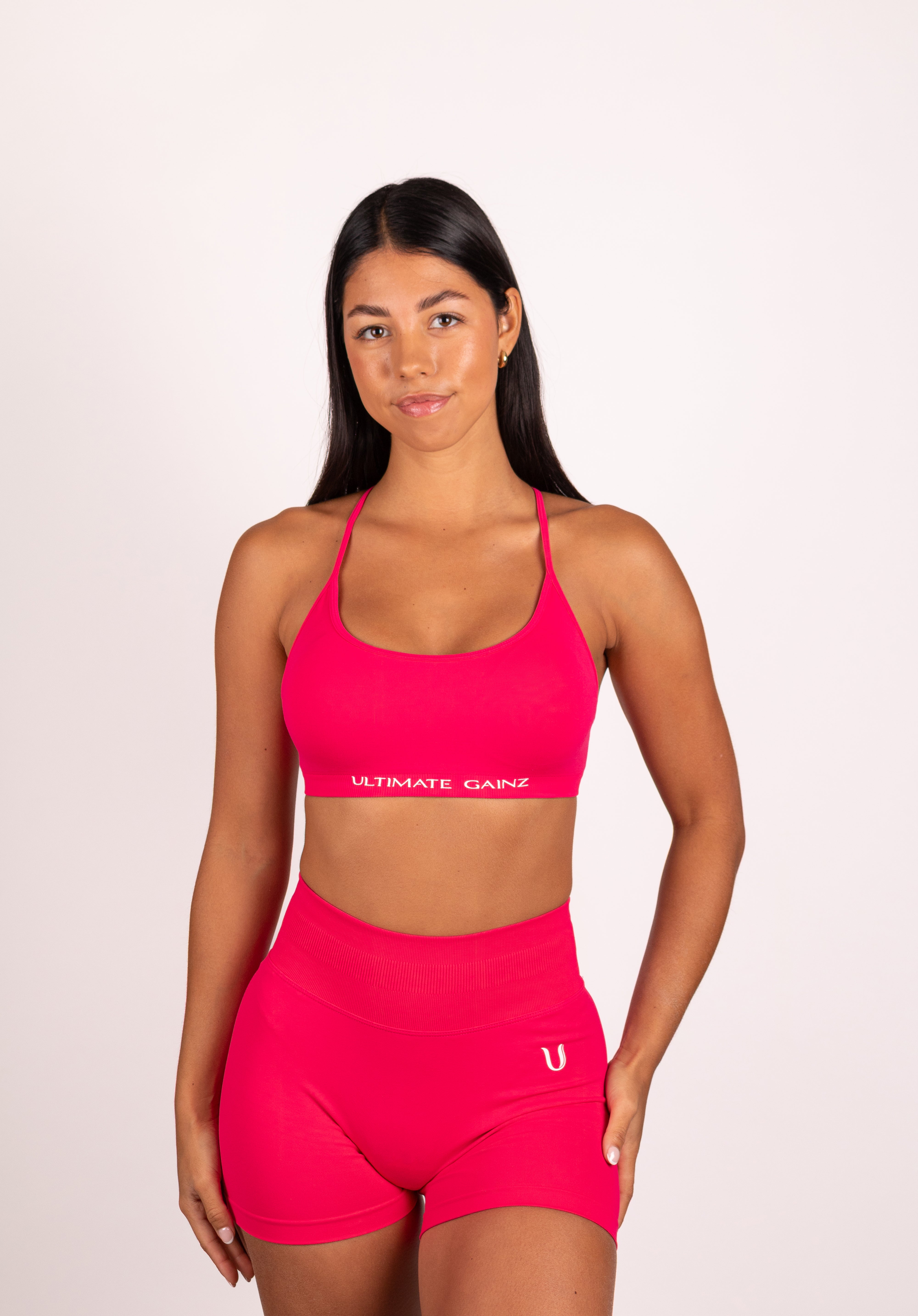 Joy | Crossback Sport-BH – Roze Rood - afbeelding 2