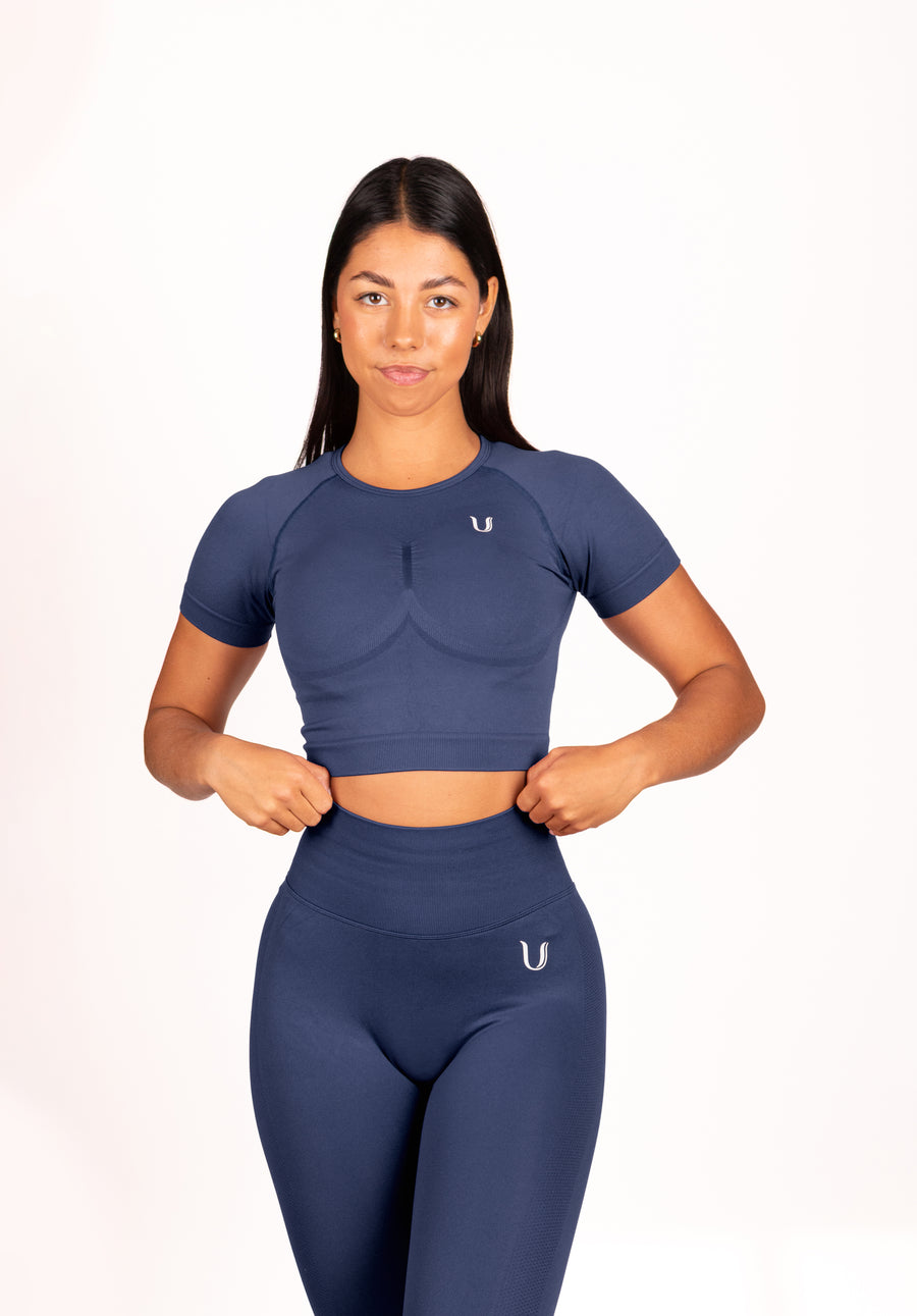 Leonie | Top Shirt-  Dunkelblau