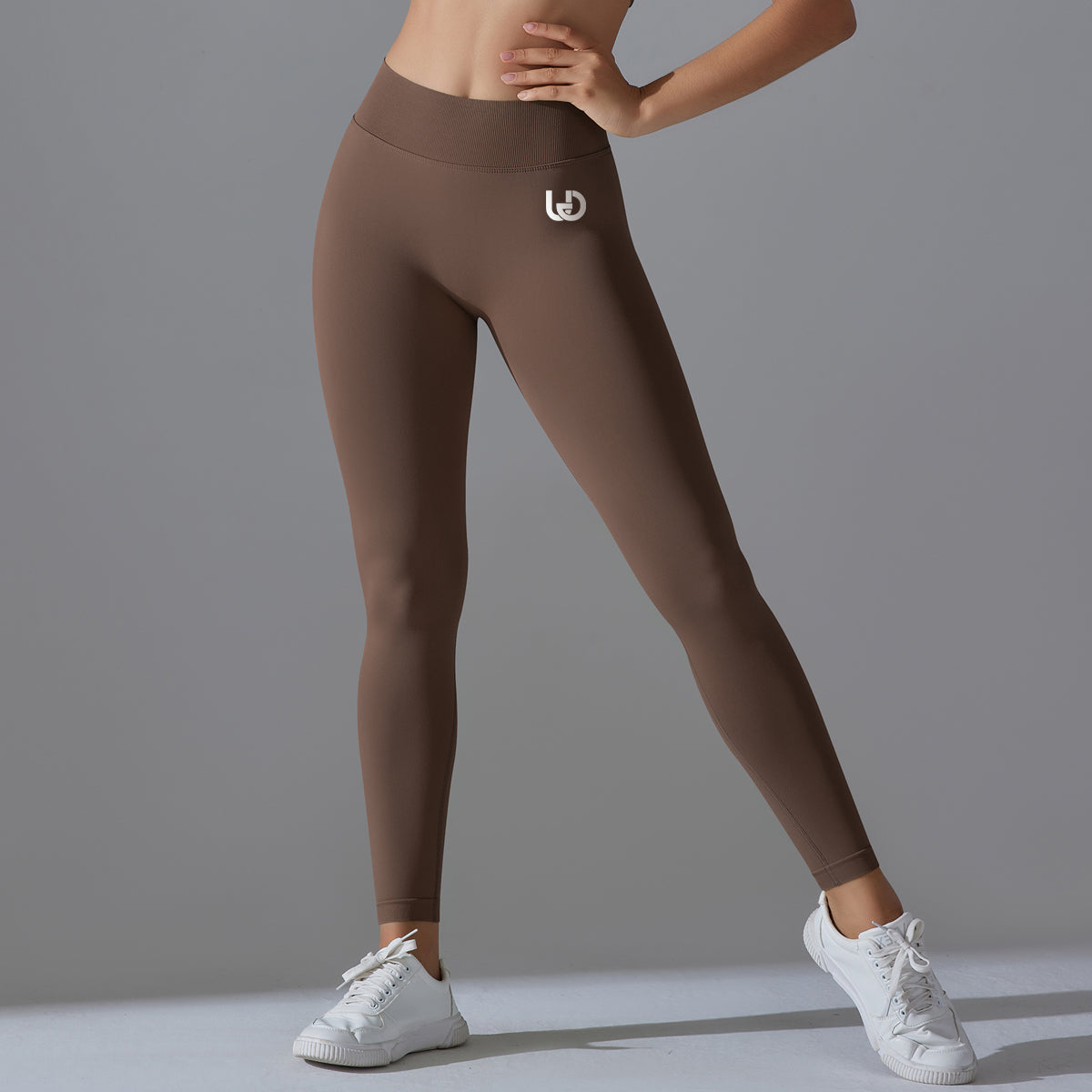 Mila V2 | Scrunch Sport Leggings - Braun