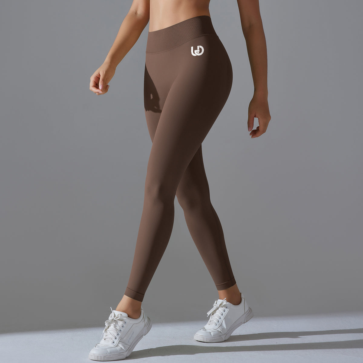 Mila V2 | Scrunch Sport Leggings - Braun