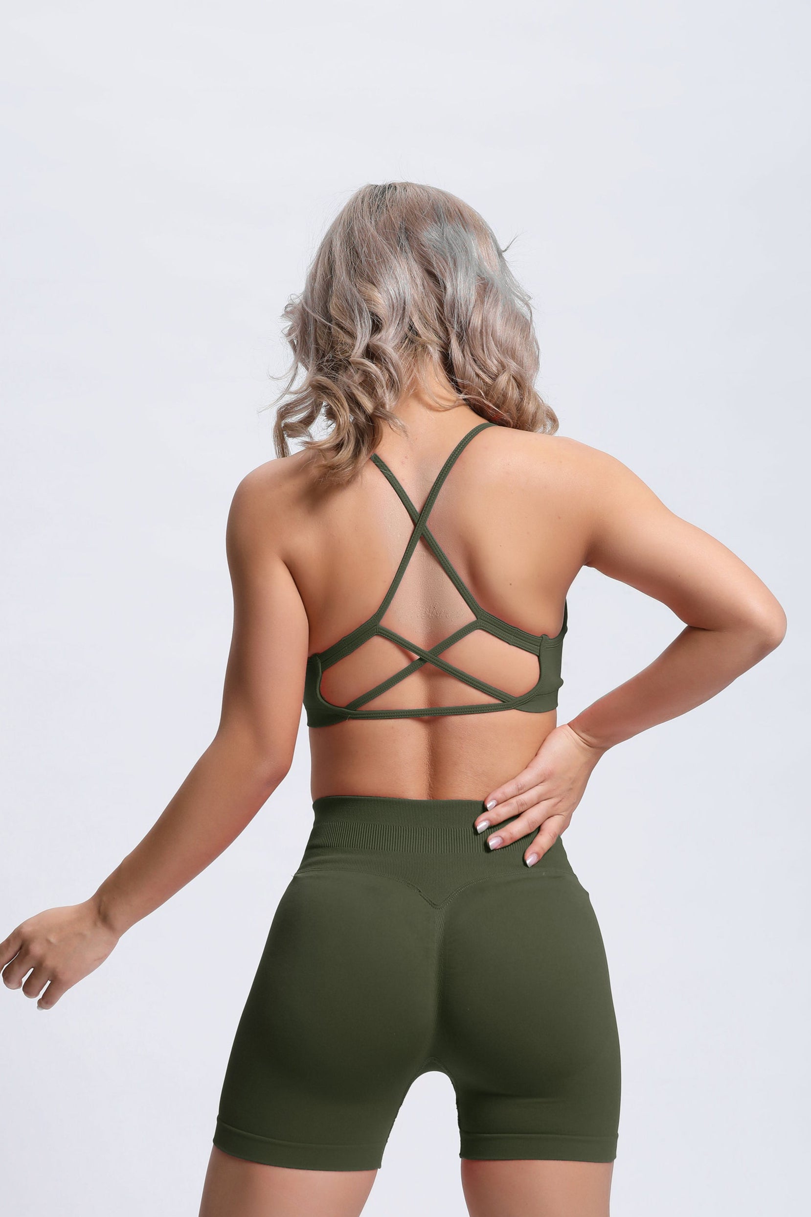 Joy | Crossback Sport-BH – Grün