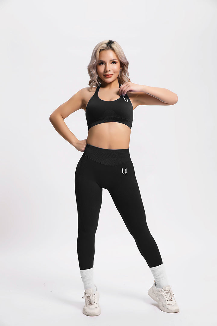 Beau | High Performance Legging - Schwarz