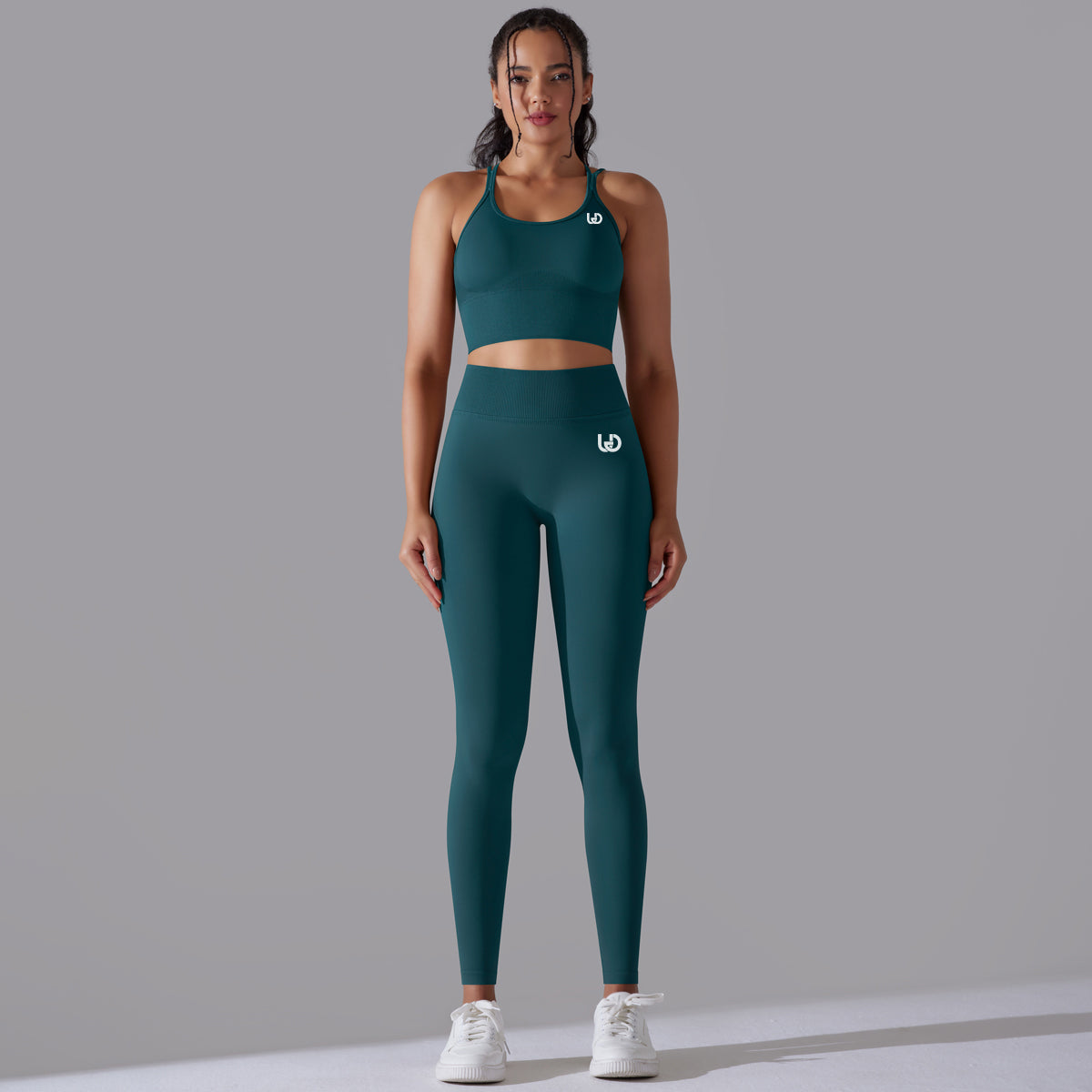 Daisy | Legging Top Set - Dunkelgrün