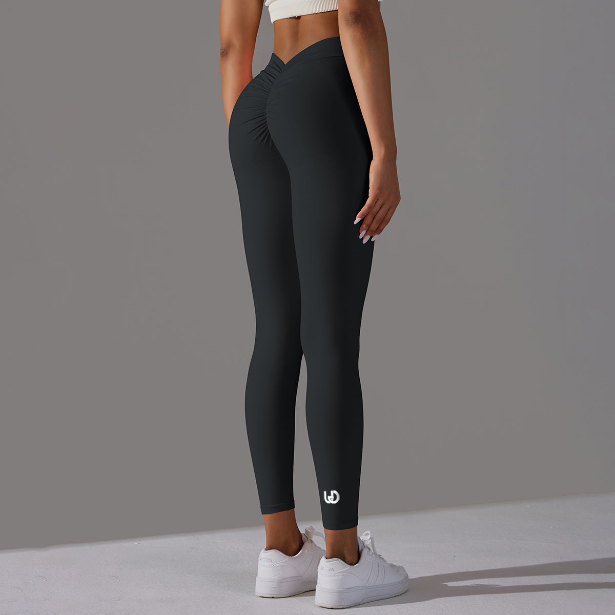 Emma | Leggings Extra Scrunch - Schwarz