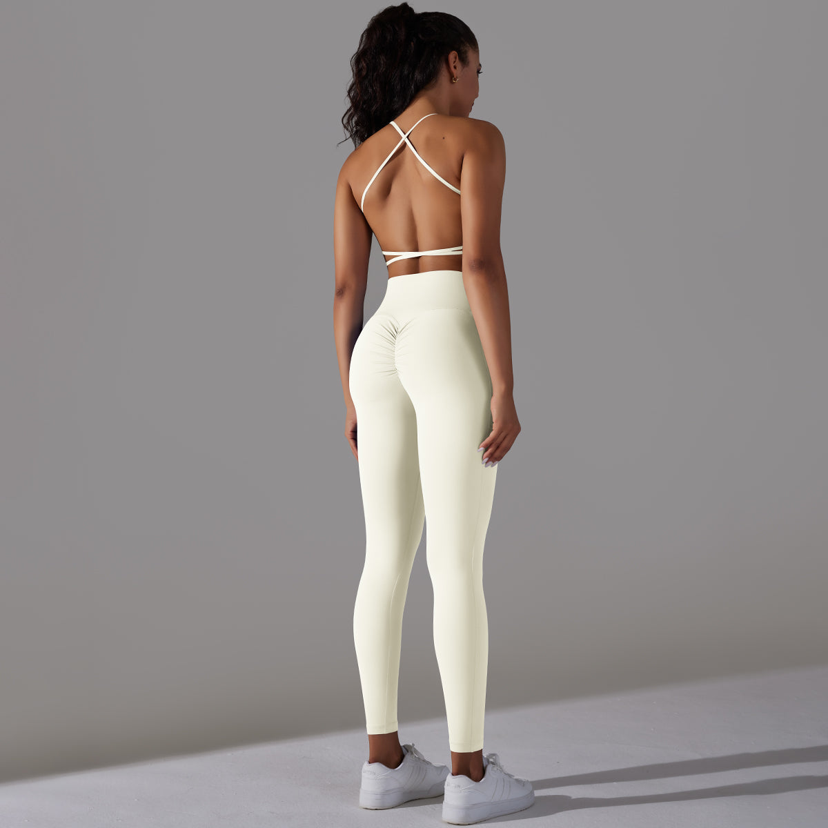 Mila | Leggings Top Set - Weiß