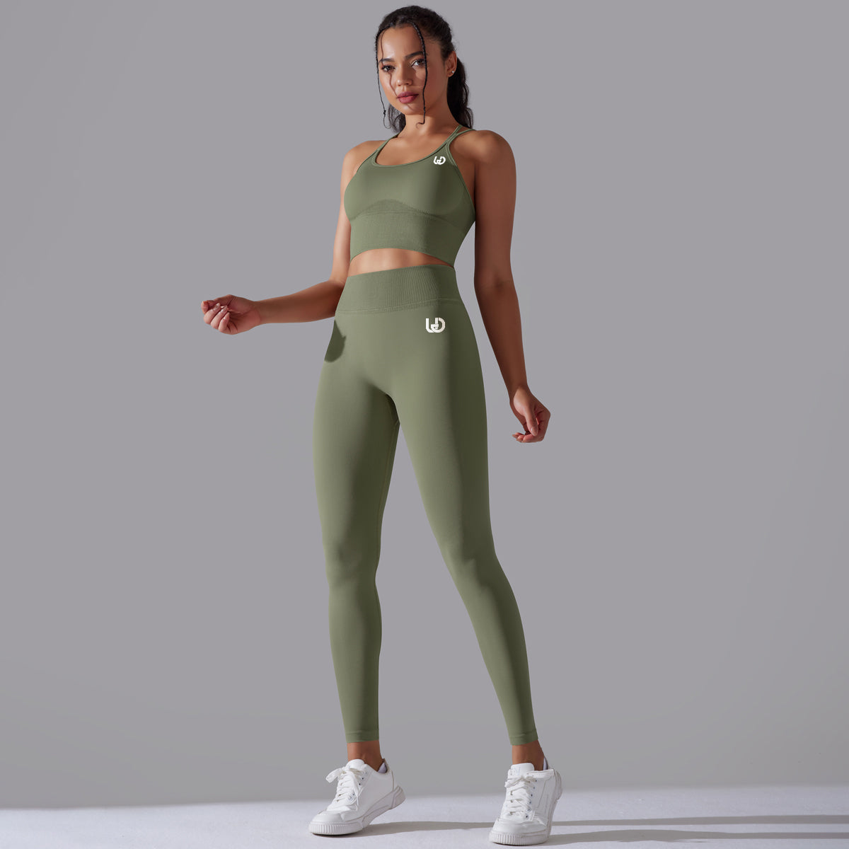 Daisy | Legging Top Set - Grün