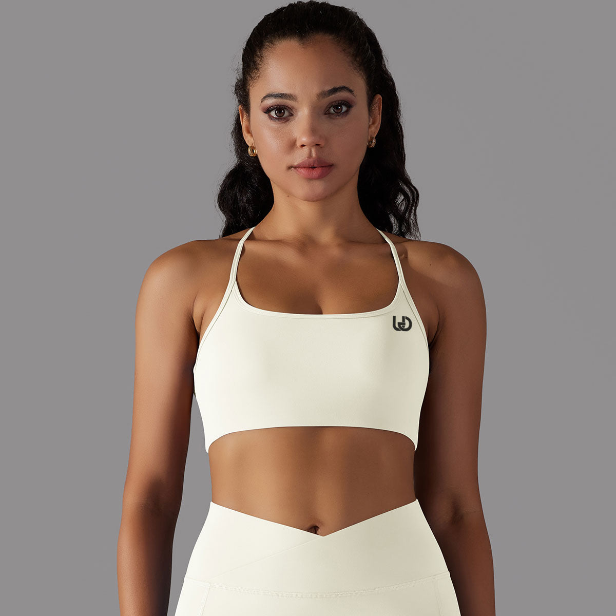 Mila | Strap Sport Bra Wit - Ultimate Gainz