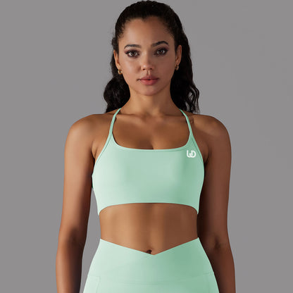 Mila | Strap Sport Bra Groen - Ultimate Gainz