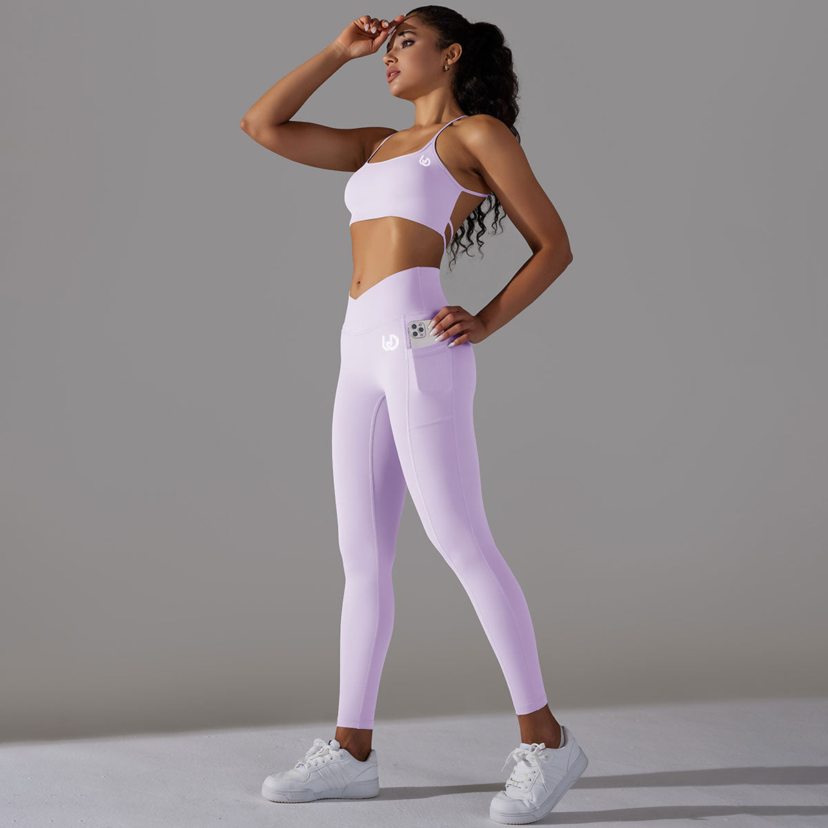 Mila | Leggings Top Set - Rosa