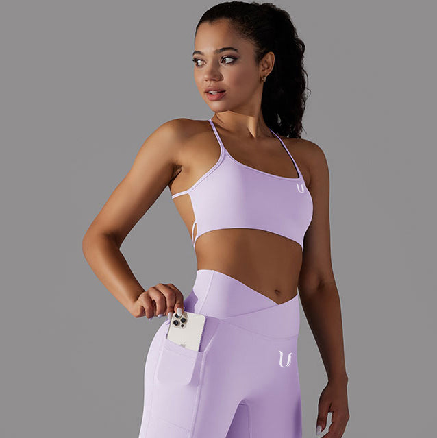 Mila | Leggings Top Set - Rosa