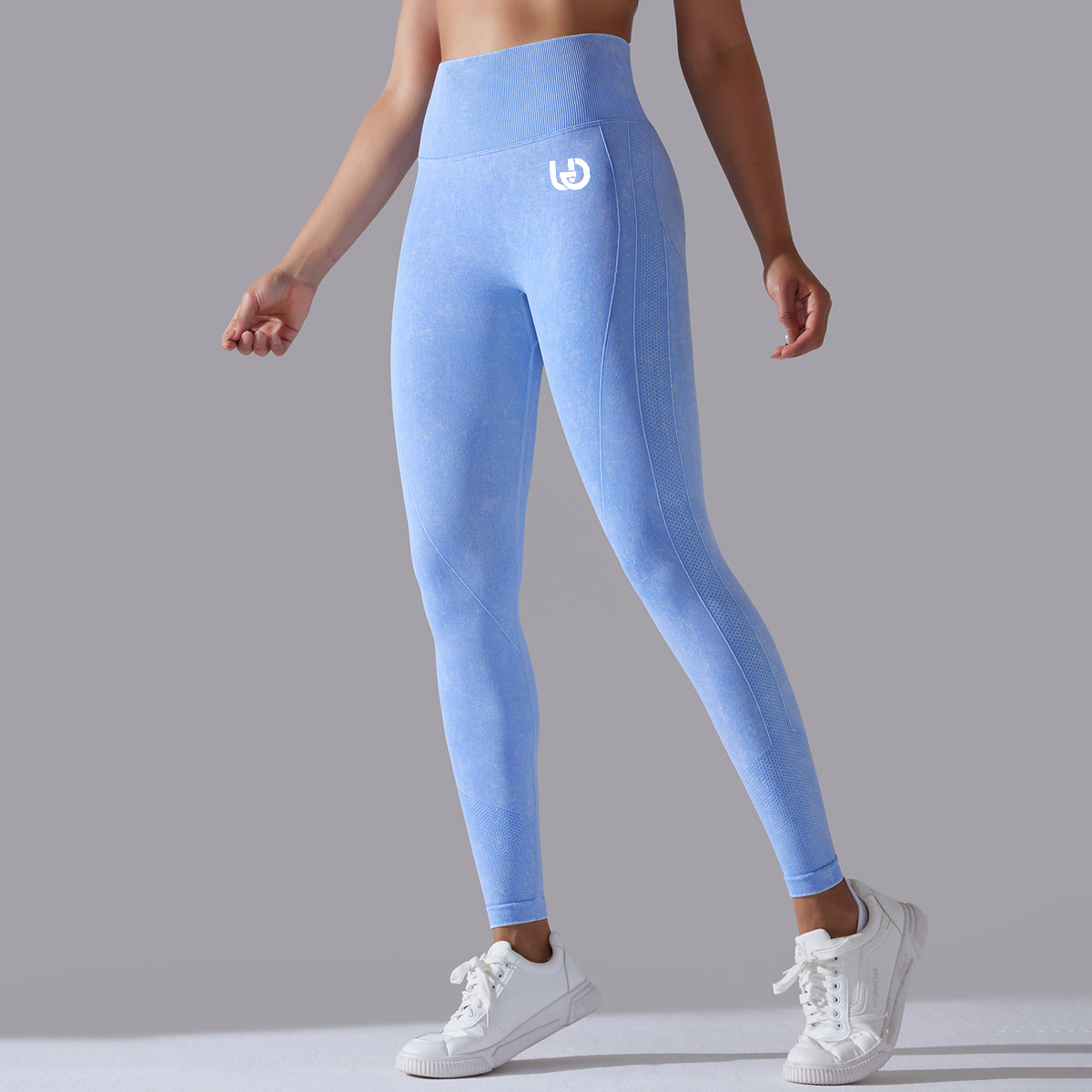 Jane | Leggings Scrunch Patterns - Himmelblau