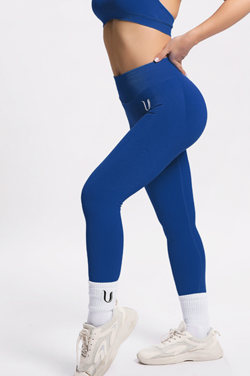 Beau | Hochleistungs-Leggings - Blau