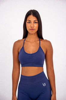 Luna | Premium Adjustable Sports Bra - Donker blauw