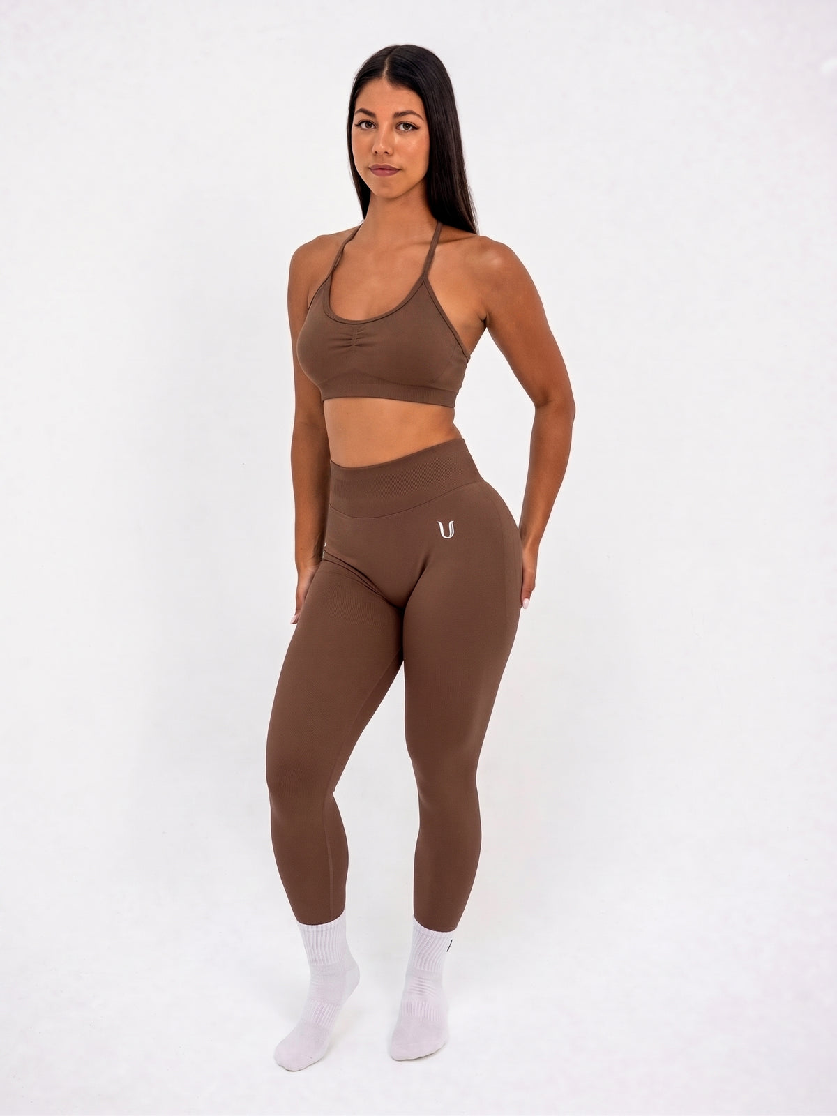 Luna | Premium Adjustable Sports Bra - Braun