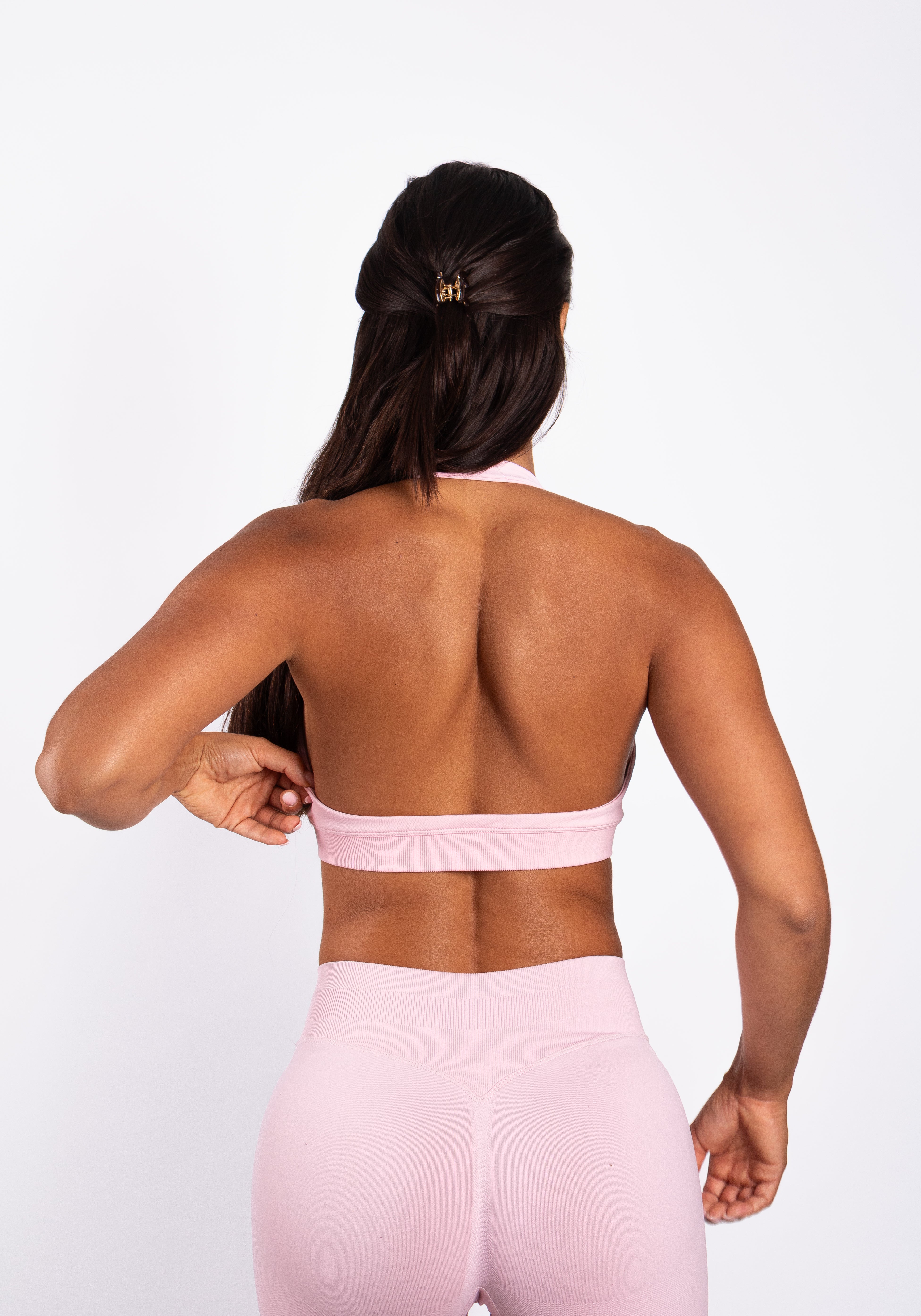 Beau | Halter Support Bra – Blau