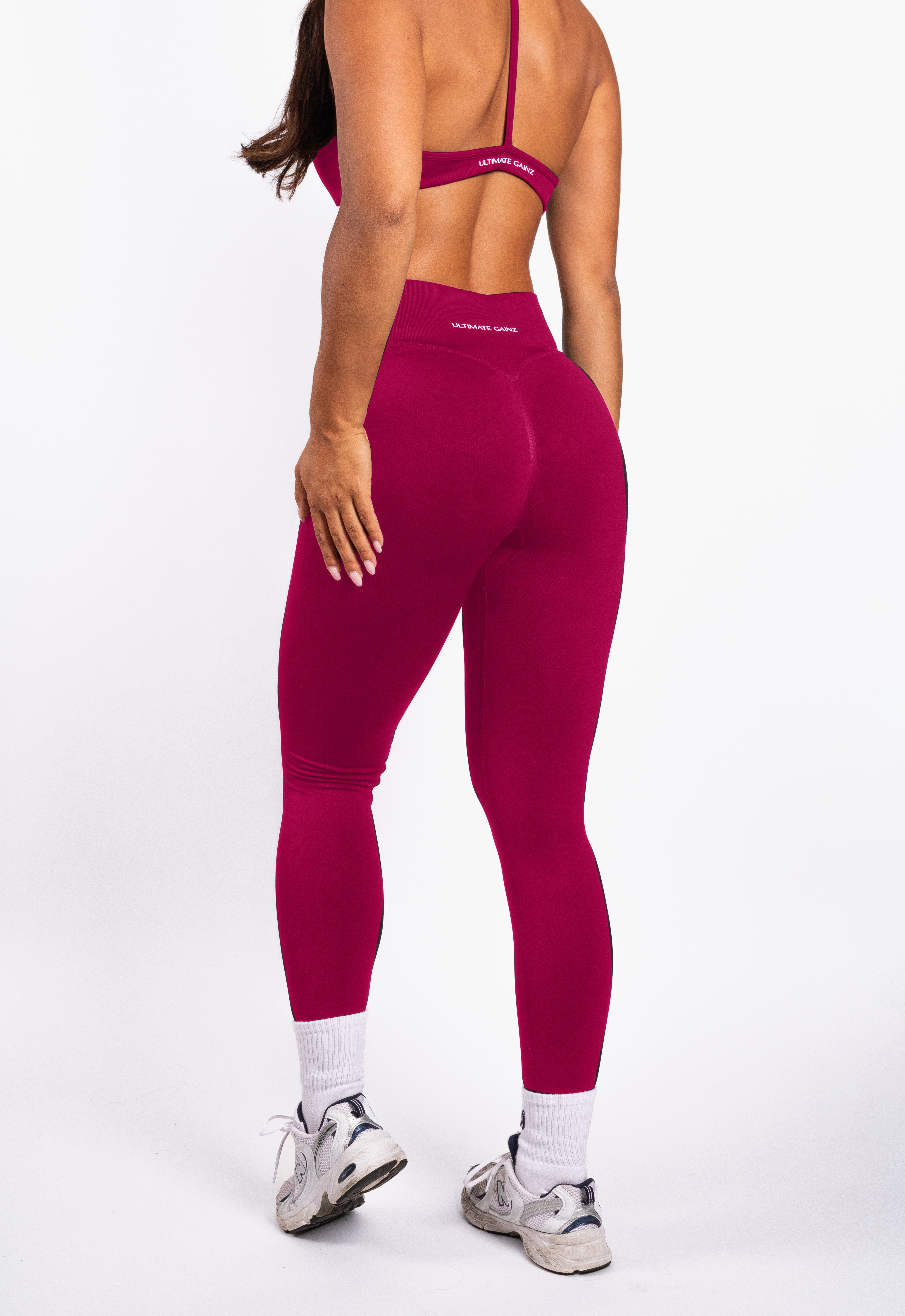 Nova | Formende Seamless Leggings – Himbeere