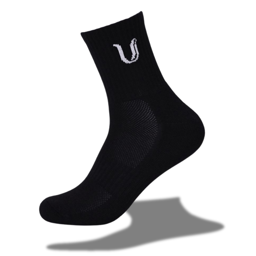 Ultimate Gainz - Performance Socken Unisex - Weiß 1 Paar