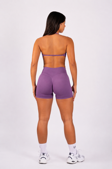 Beau | Premium High Performance Scrunch Shorts - Lila
